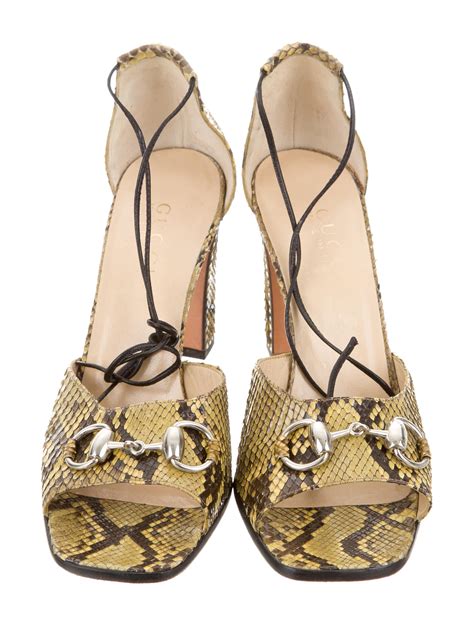 gucci bridal shoes|gucci snakeskin shoes.